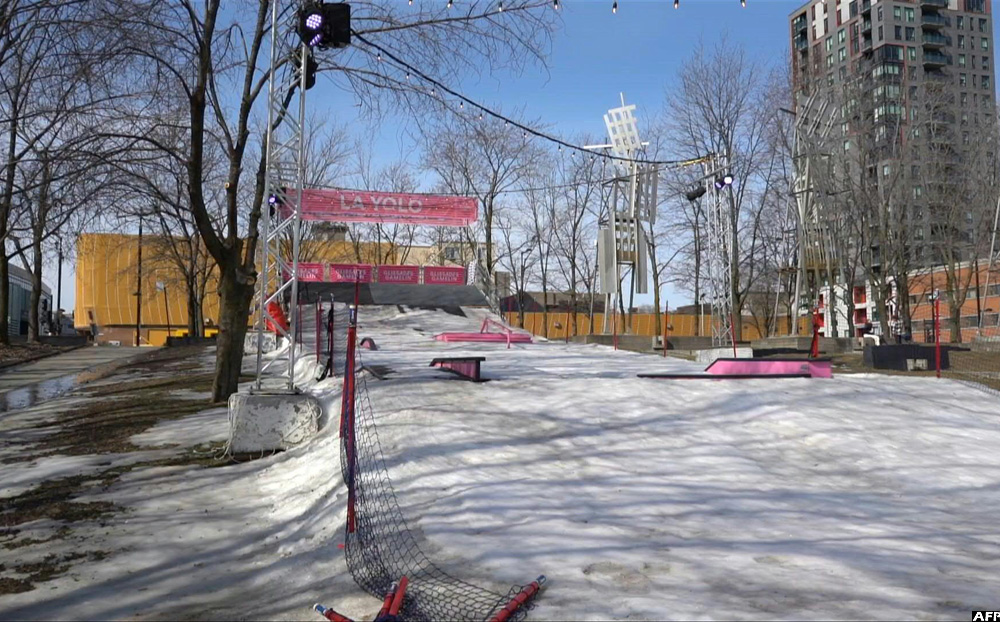 VIDEO Recordbreaking heat in Montreal winter New Vision Official