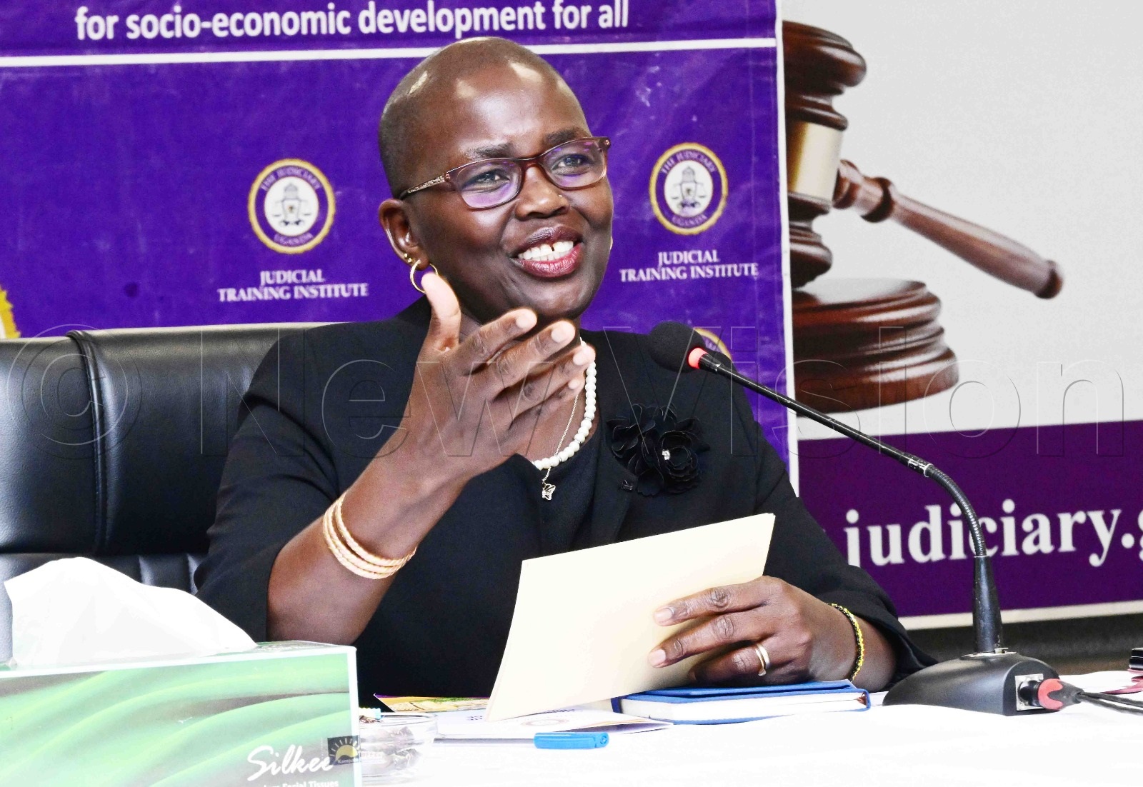 Principal Judge Hon. Lady Justice Jane Frances. (Credit: Mpalanyi Ssentongo)