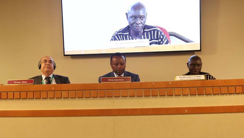 Reports indicate that Otunnu, who presided over the council in the 1980s, while in New York, thanked the delegates for their time and candid exchange.