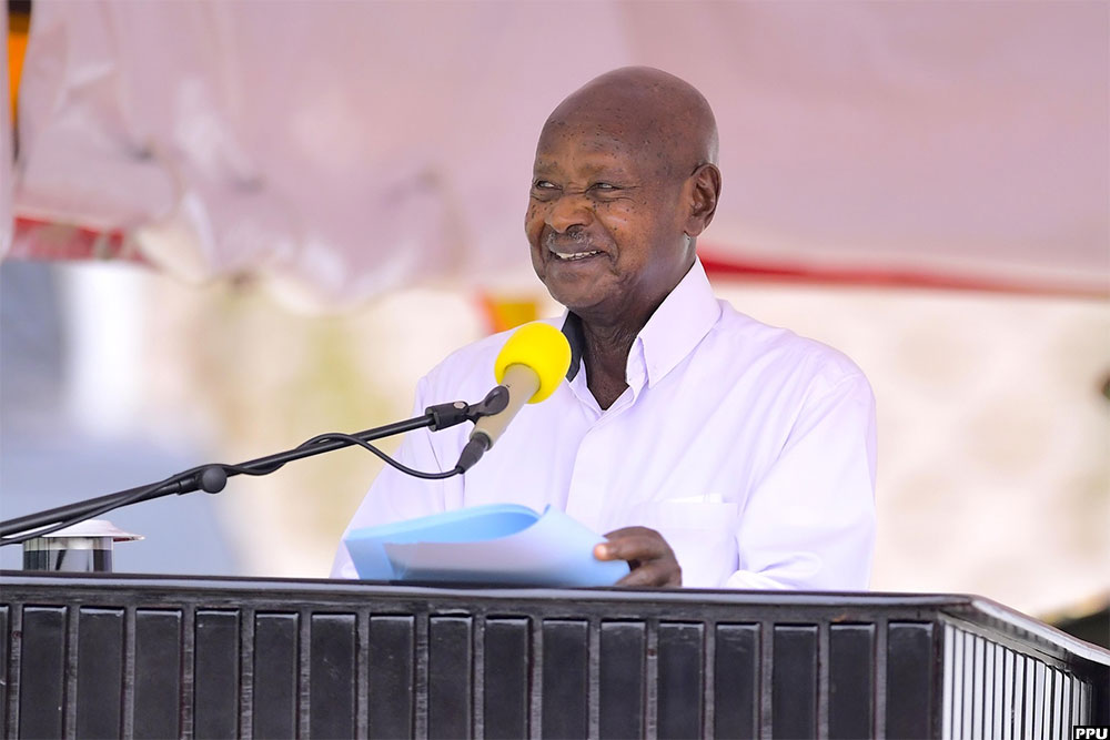 President Yoweri Museveni. (File)