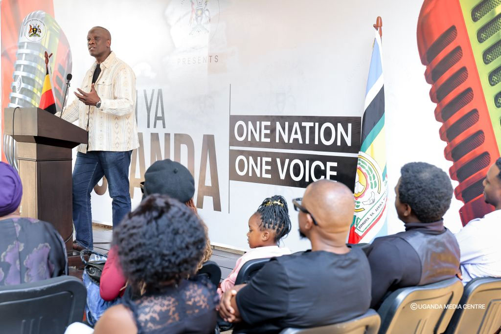 Renowned media personality and storyteller Dr Mich Egwang says he is glad to be part of the project. (Credit: Uganda Media Centre)