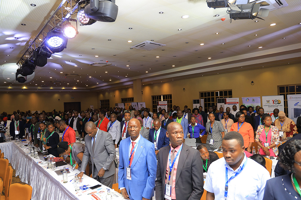 Some of the delegates attending the Munyonyo conference. (Courtesy photo)