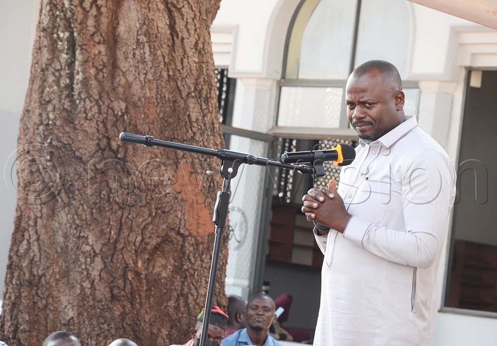 The Minister of State for Foreign Affairs (Regional Affairs), Haruna Kyeyune Kasolo, has challenged Muslim leaders to promote unity during Jumaah prayers at Kibuli Mosque on Friday June 19, 2026 (Photo by Isaac Nuwagaba)