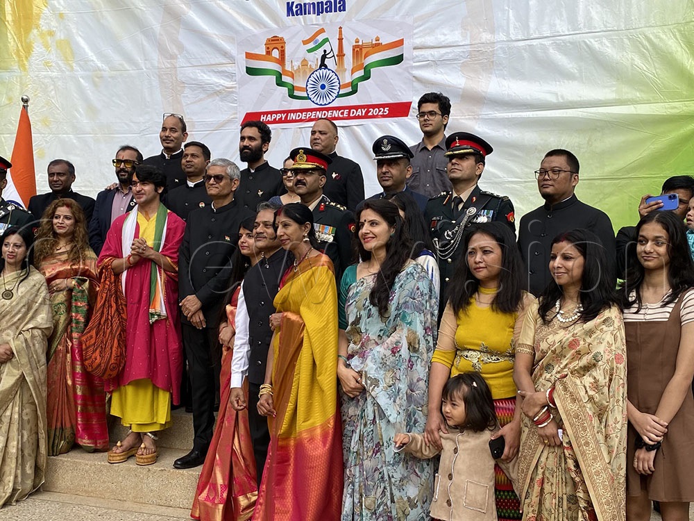 Indians living in Uganda have joined fellow nationals across the globe in celebrating their country's Independence Day. (Photo by Annabel Oyera)