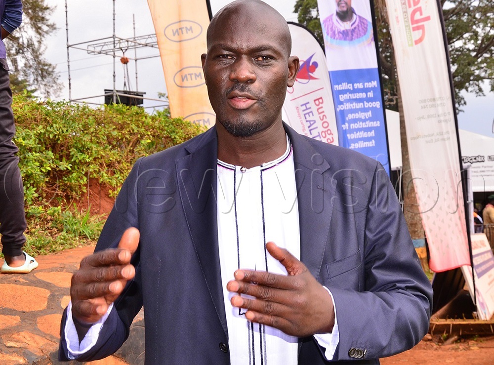 Busoga kingdom culture minister Richard Mafumo who was appointed to steer the 13th Kyabazinga coronation anniversary slated for next month in Bunha chiefdom. (Photo by Jackie Nambogga)