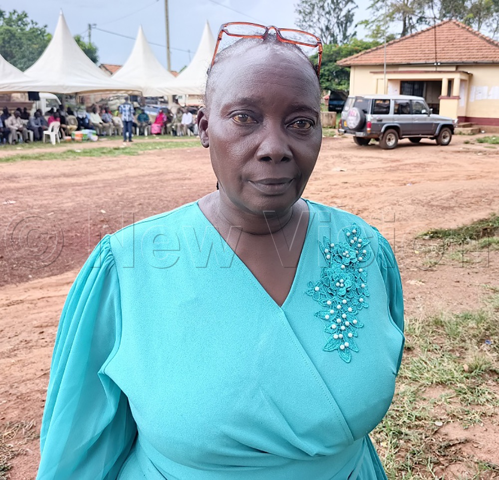 Ruth Mubeezi, the NRM flag bearer who lost her second bid for the Jinja district female workers seat during the Tuesday re-run to Lillian Alum, the independent contender. (Credit: Jackie Nambogga)