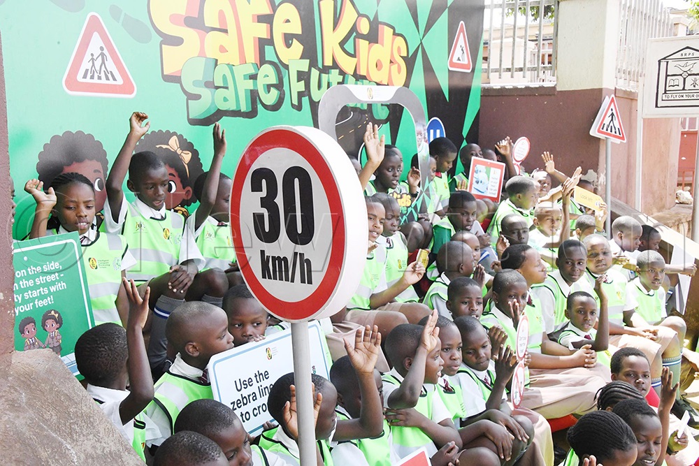 Speed limit sign. (Credit: Mpalanyi Ssentongo)