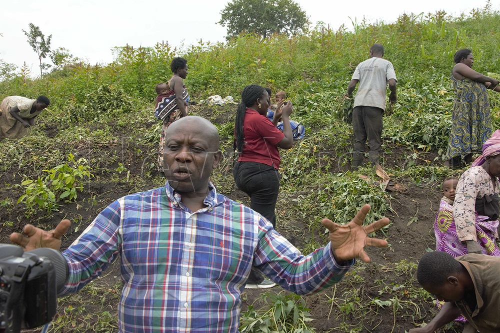 David Tumwesige, Senior Agriculture Officer, in charge of Nutrition at the Ministry of Agriculture, said the initiative will promote food and nutrition security. (Credit: Peter Abaanabasazi)