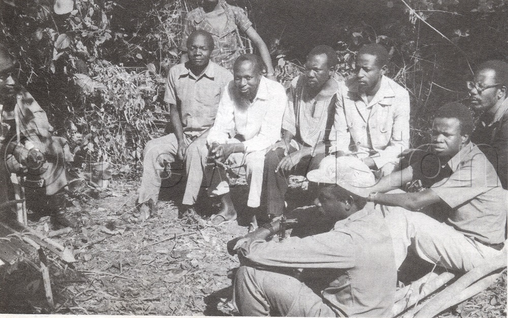 Members of the NRC in Luwero.