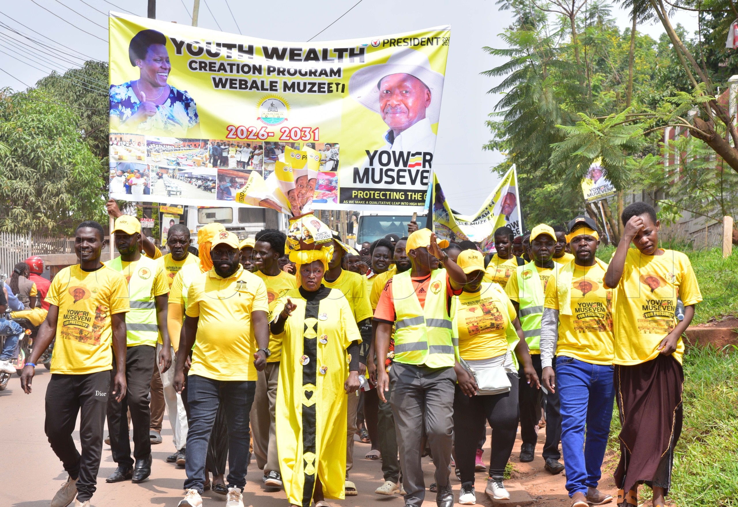 Abaaganyulwa mu nkola ya State House ey'okulwanyisa obwavu nga bakumba mu kibuga