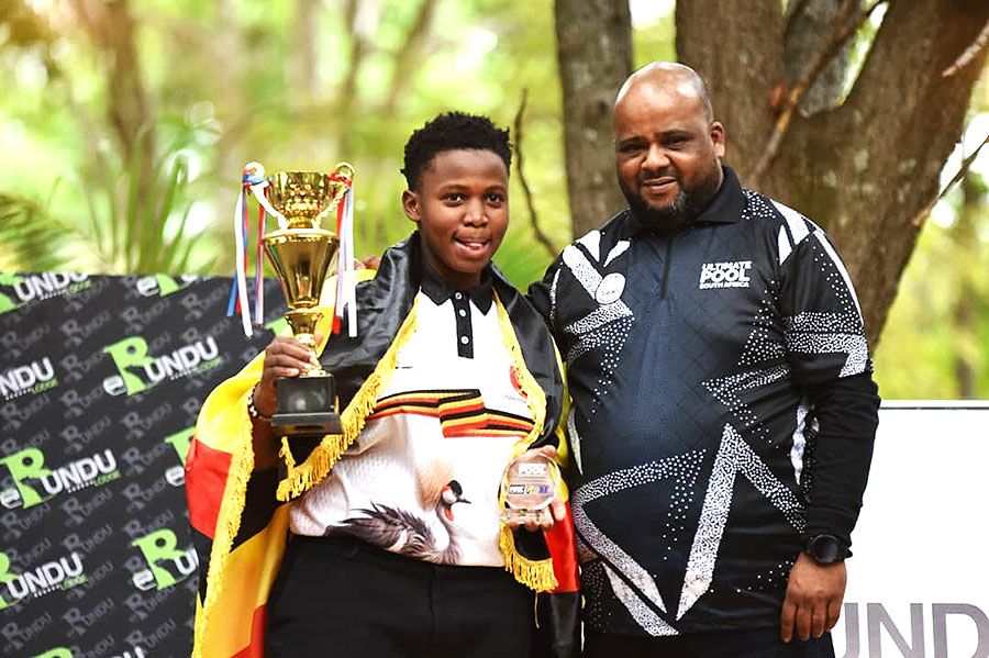 Naiga is the Africa female champ