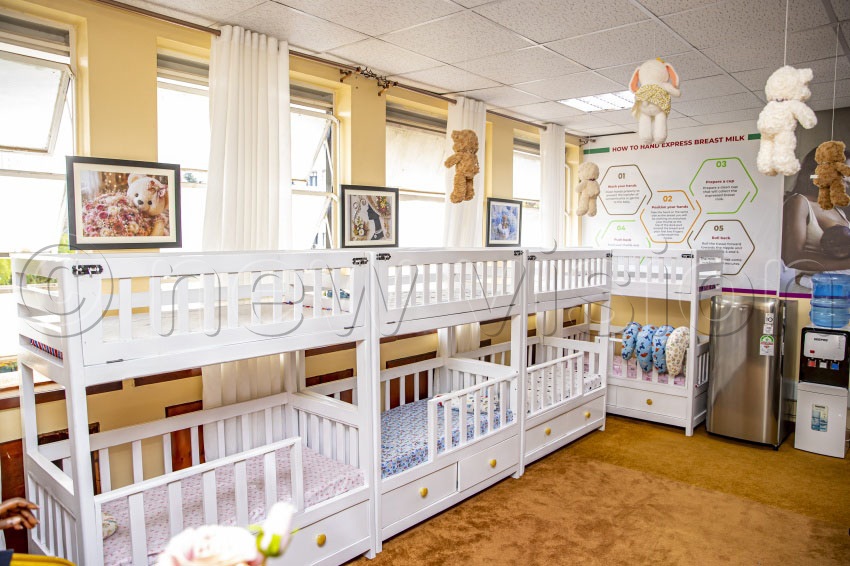 The breast-feeding facility at City Hall