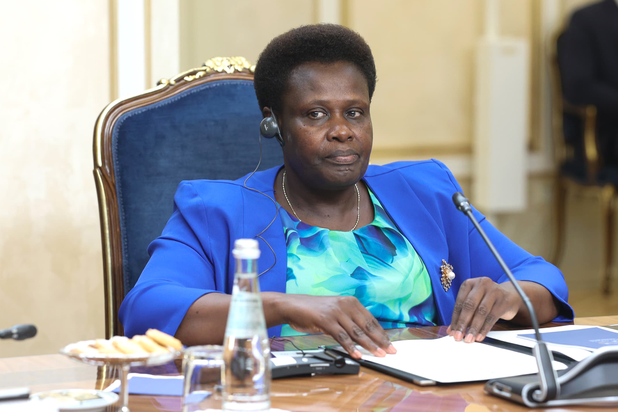 Vice President Jessica Alupo will lead the Ugandan delegation to the Third Russia–Africa Summit scheduled to take place on October 28–29 in Moscow, Russia.
