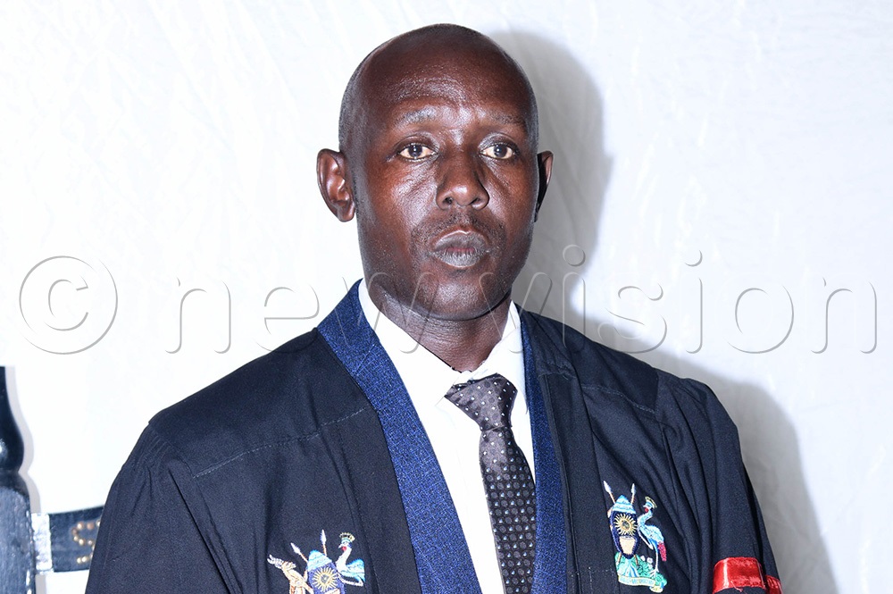 Julius Emokol, the district speaker after being elected. (Photo by Godfrey Ojore)