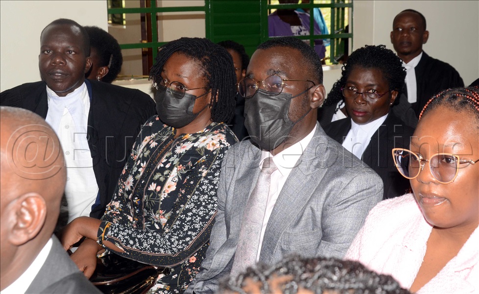 Abamu Ku Ku Booluganda Lwa Joan Kagezi Nga Bali Mu Kkooti E Nakawa.