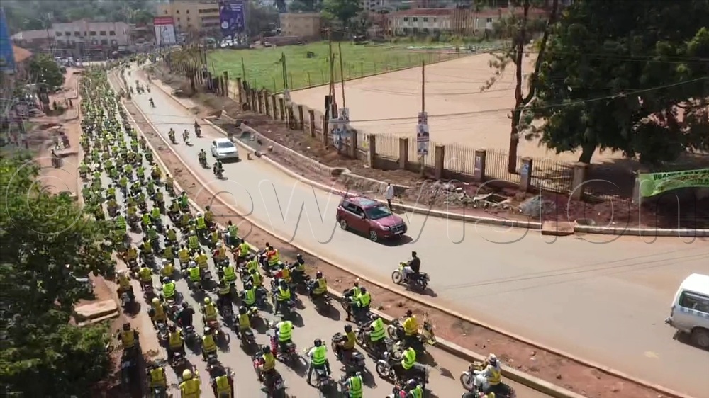 Museveni's Stage ku Stage campaign launch on Sunday, December, 21, 2025 at Nakasero Primary School.