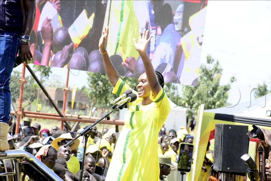 Nebbi Woman Member of Parliament aspirant, Phiona Nyamutoro