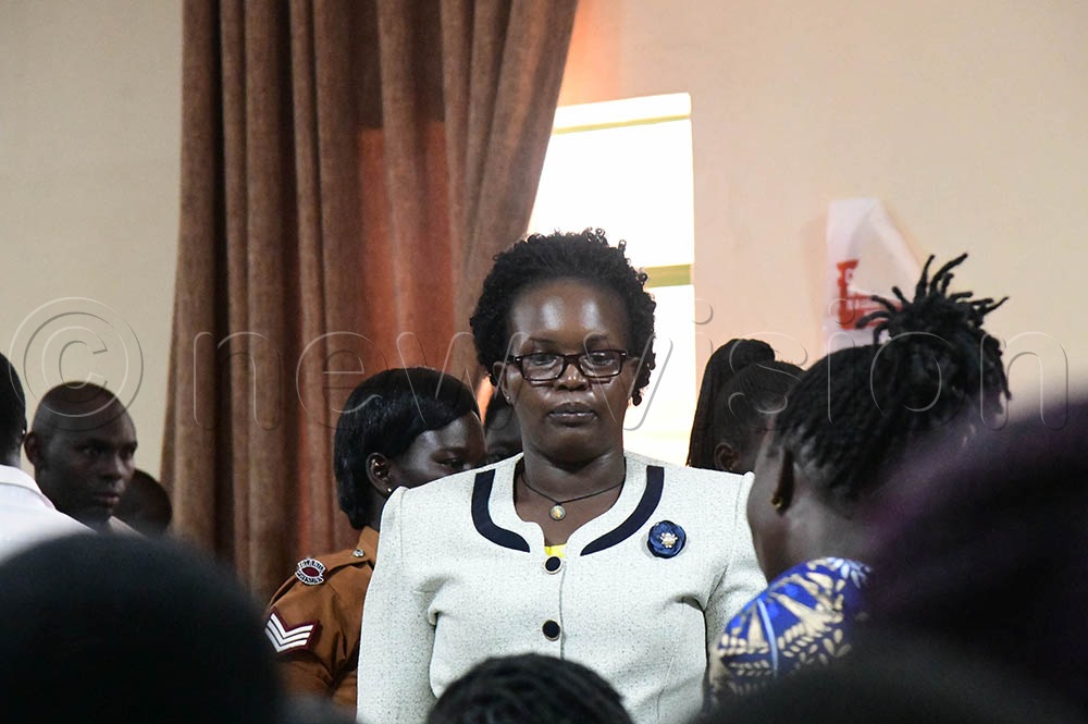 Ariokot, who is jointly charged with her husband, Joseph Okedi, broke down in tears after learning that some of the footage she had hoped to rely on was missing from her phone. (Credit: Godfrey Ojore)