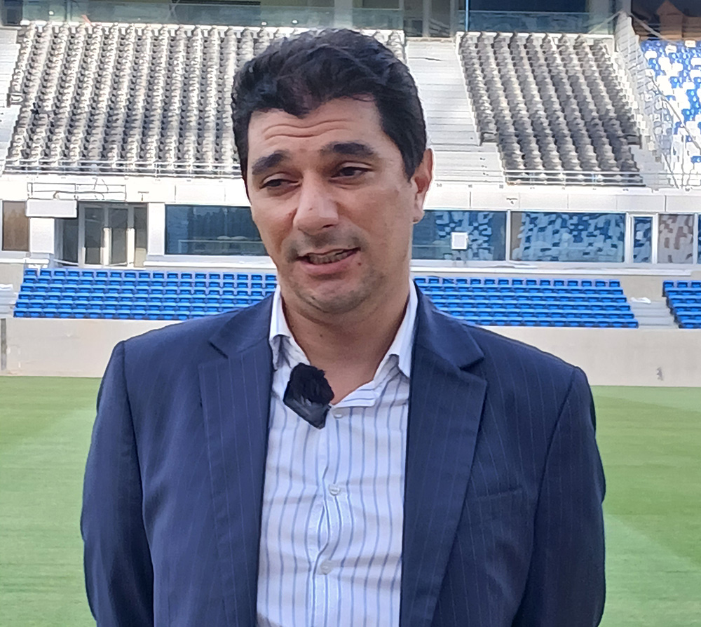 Omari Khyari, advisor to the president of the Royal Moroccan Football Federation (FRMF). (Photo by Fred Kaweesi)
