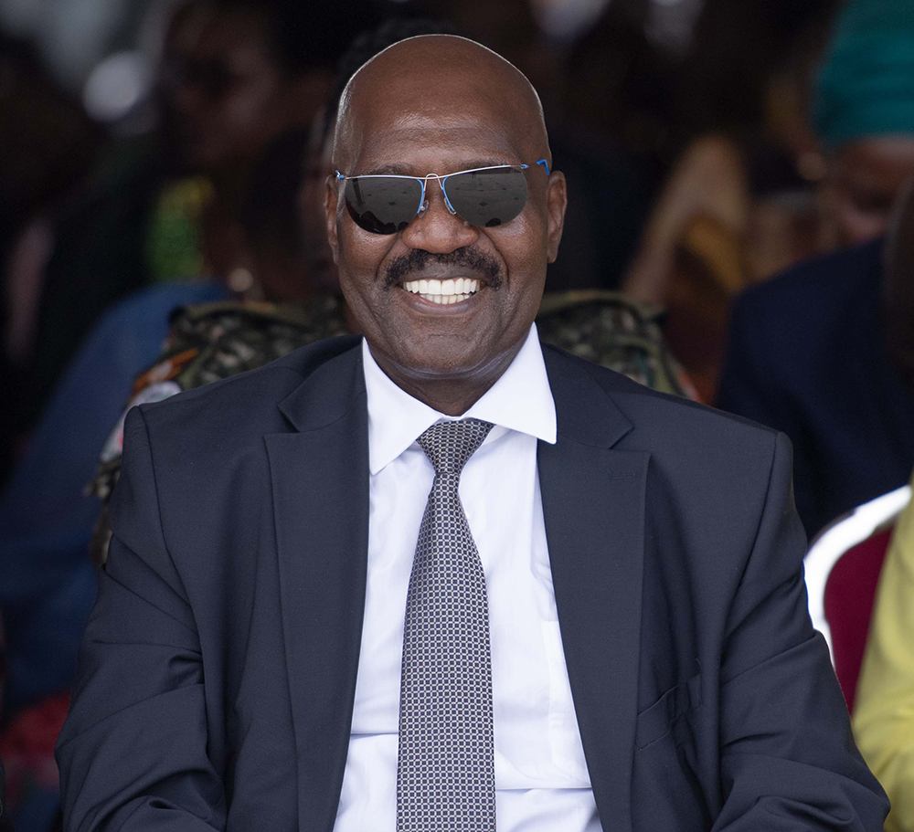 Col Samson Mande, a former commander during the 1981-86 bush war. (PPU)