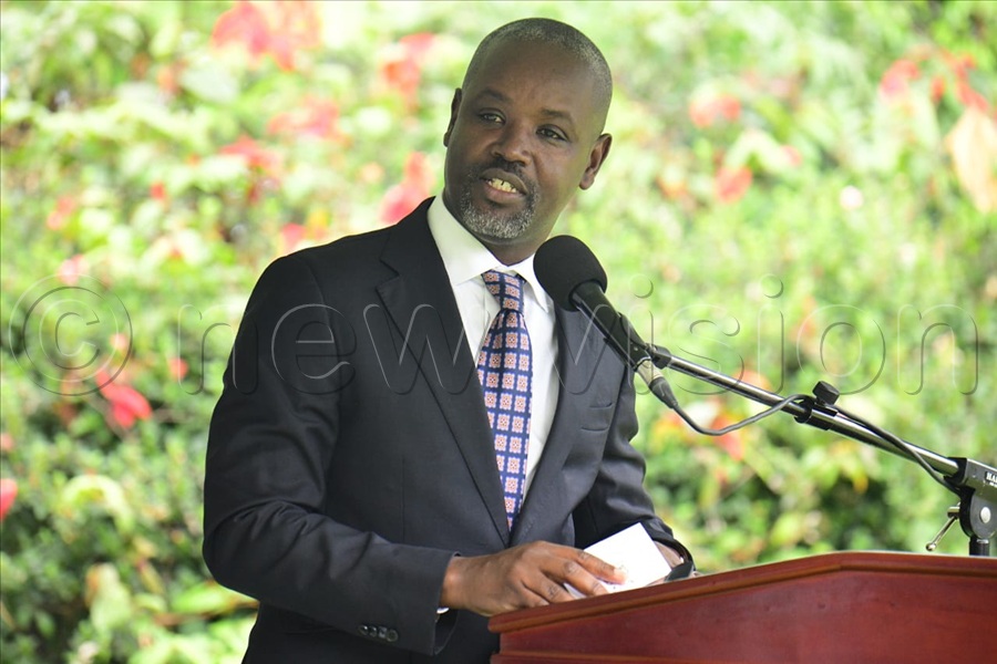 Deputy Speaker Thomas Tayebwa remarks.