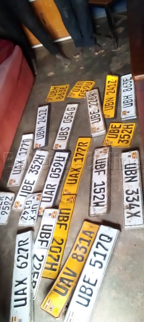 Number plates