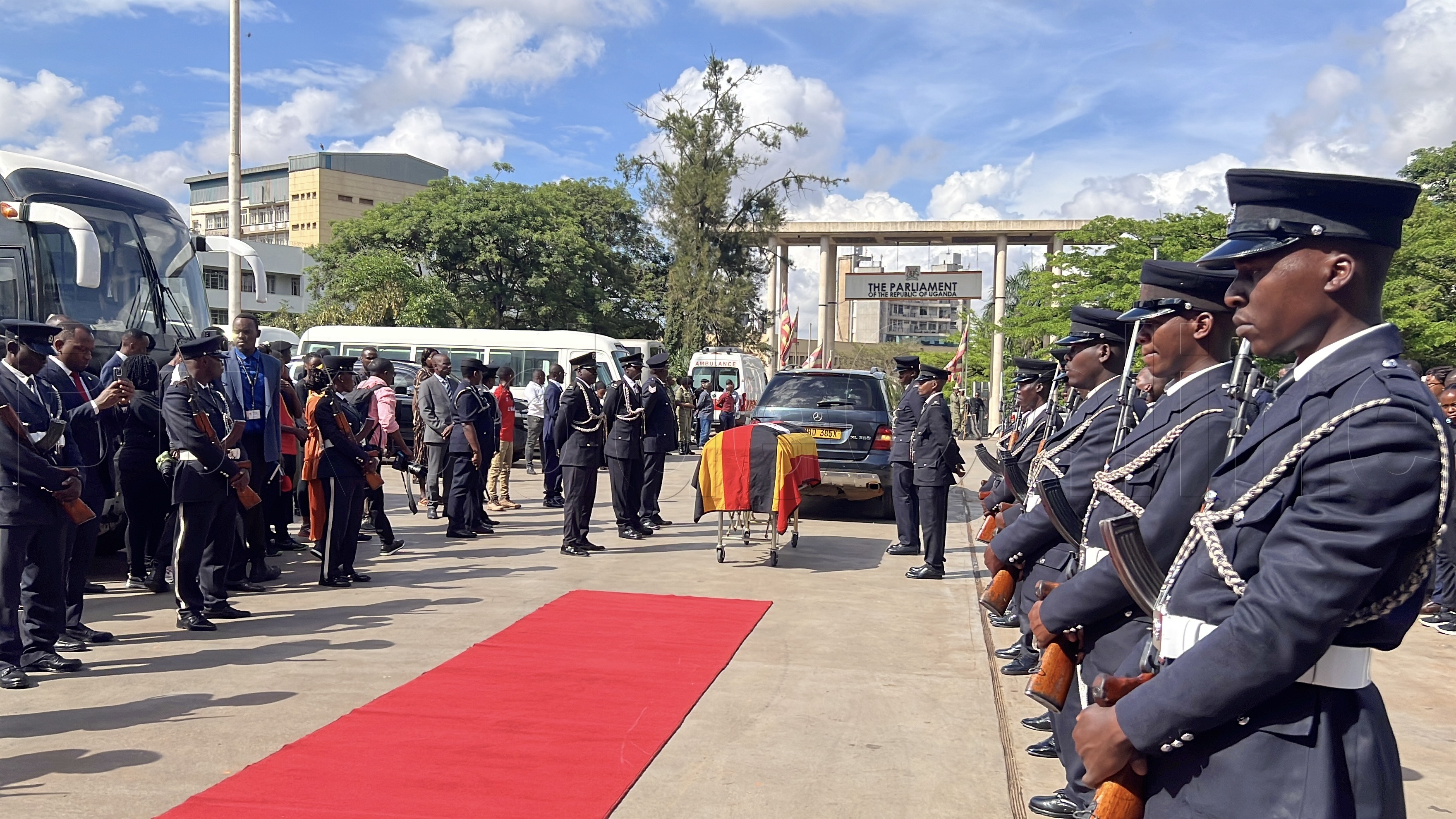 Omubiri gw'omugenzi ku Palamenti