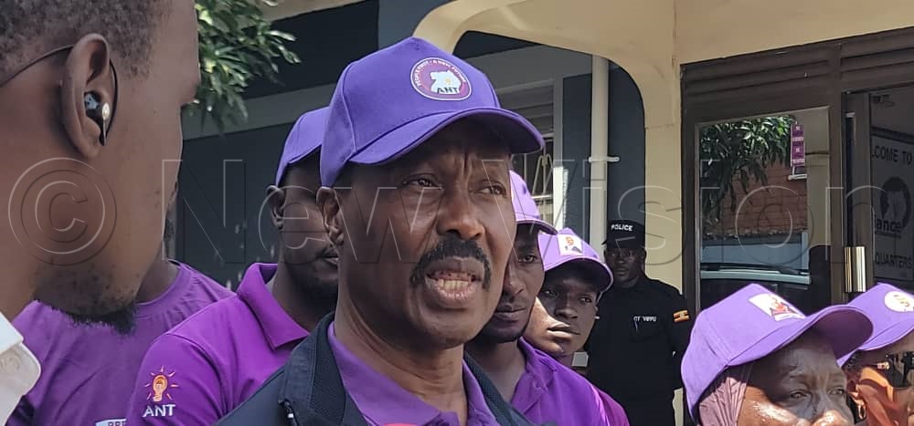 The Alliance for National Transformation (ANT) presidential candidate, (Rtd) Maj. Gen. Gregory Mugisha Muntu. (Credit: Stuart Yiga)