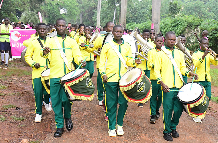 Aba Iganga Community Brass Band Nga Bakulembedde Banna Jinja Okukumba Bwe Baabadde Ku Jinja Golf Club E Jinja Ku Lwomukaaga.