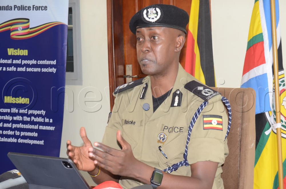 Kituuma used the incident to remind licensed firearm holders of their legal responsibility to ensure guns are securely stored at all times. (Credit: Alfred Ochwo)