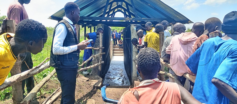 The rehabilitated dip facility located in KelPolo village in Pubech parish. (Credit: Christopher Nyeko)