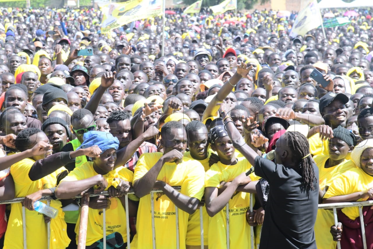 Abayimbi nga basanyusa abawagizi ba NRM e serere