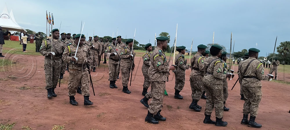 The two-week training focused on transformative leadership, ideological orientation, management of Government resources, teamwork, methods of work, human-wildlife conflict management, law enforcement and the use of technology in protected areas. (Credit: Geofrey Asiimwe)
