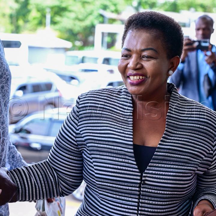 Hon. Justine Kasule Lumumba, Minister of Information, Communications Technology and National Guidance.