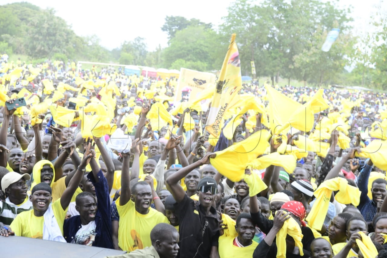 Abawagizi ba NRM mu Obongi district