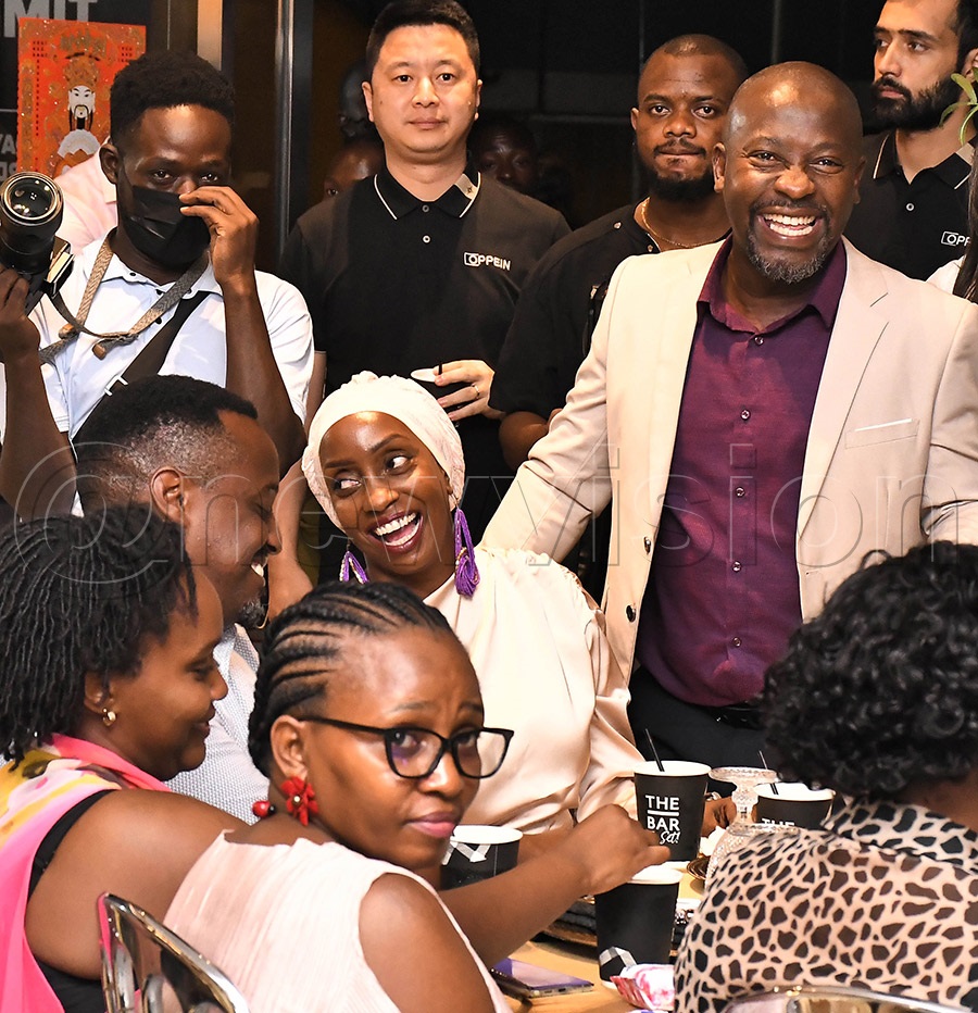 It was all happy faces at the Miss Uganda 2026 launch. Photo by Ignatius Kamya