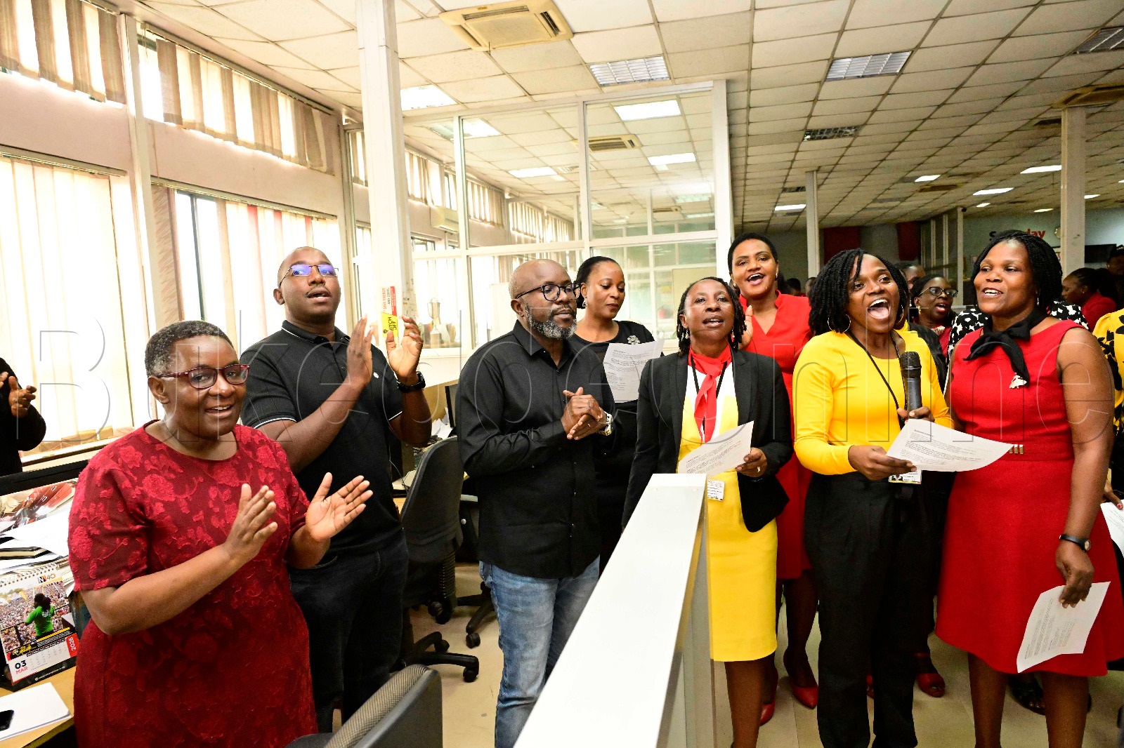 Abakozi ba Nv nga basaba olw'okuweza emyaka 40 egya NV