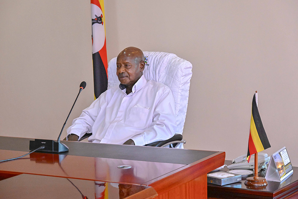 President Yoweri Kaguta Museveni in a meeting where the outgoing World Bank Country Manager for Uganda R. Mukami Kariuki bid him farewell at the State House Entebbe. (Photos by PPU/ Tony Rujuta)