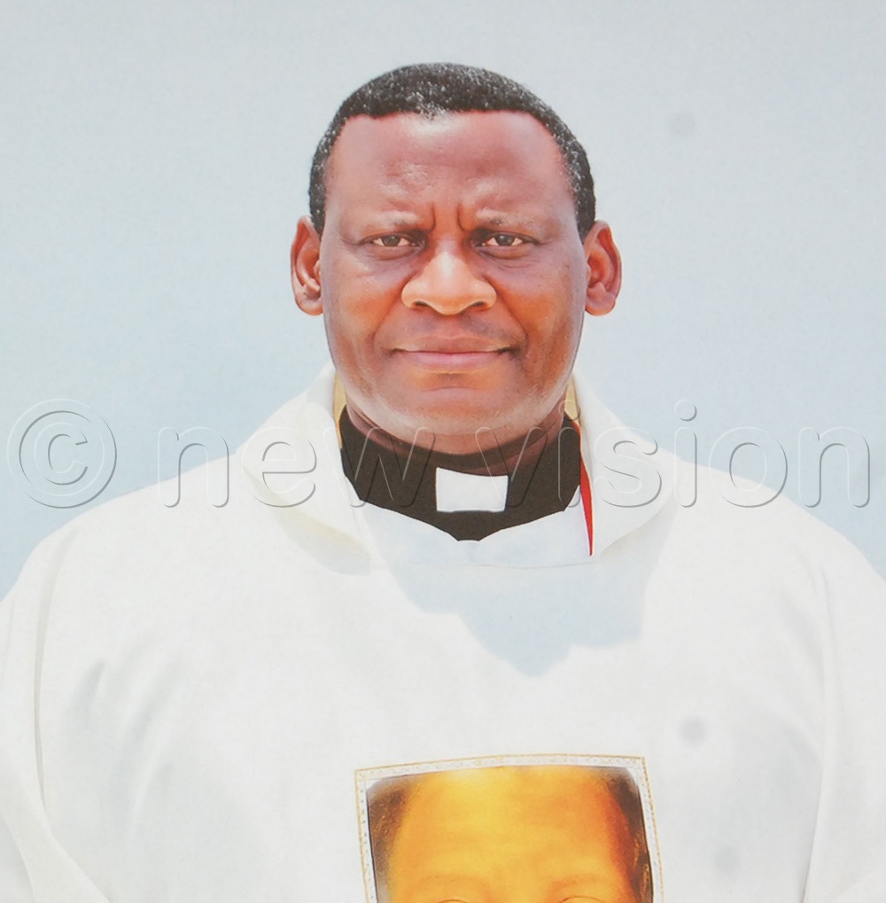The late Fr. Charles Lwanga Ssewava, who was laid to rest at Kisubi Minor Seminary on Monday, September 28, 2026. (Photo by Mathias Mazinga)