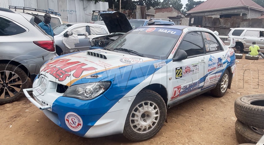 Ponsiano Lwakataka's Subaru