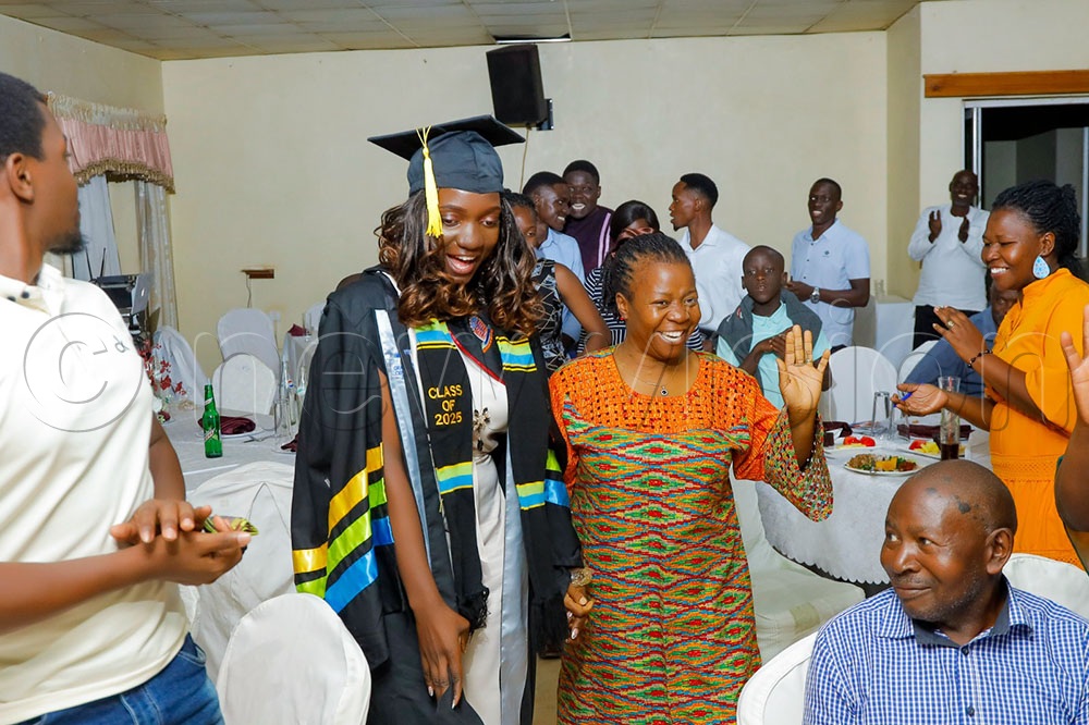 Engineer Cynthia Nakiwala with her mother, Angela Nantembe Kisolo. (Credit: Maureen Nakatudde)