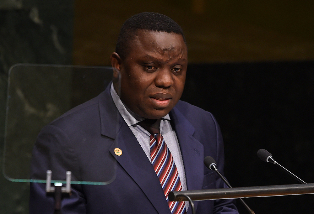 Ex-Zambia foreign minister Harry Kalaba is making his second bid for the presidency. AFP Photo