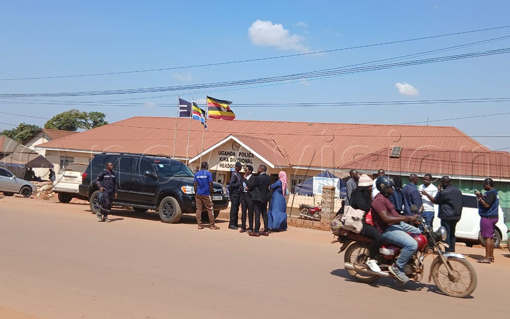 Kira Road Police Division where Lukwaga id currently held. (Credit: Ponsiano Nsimbi)