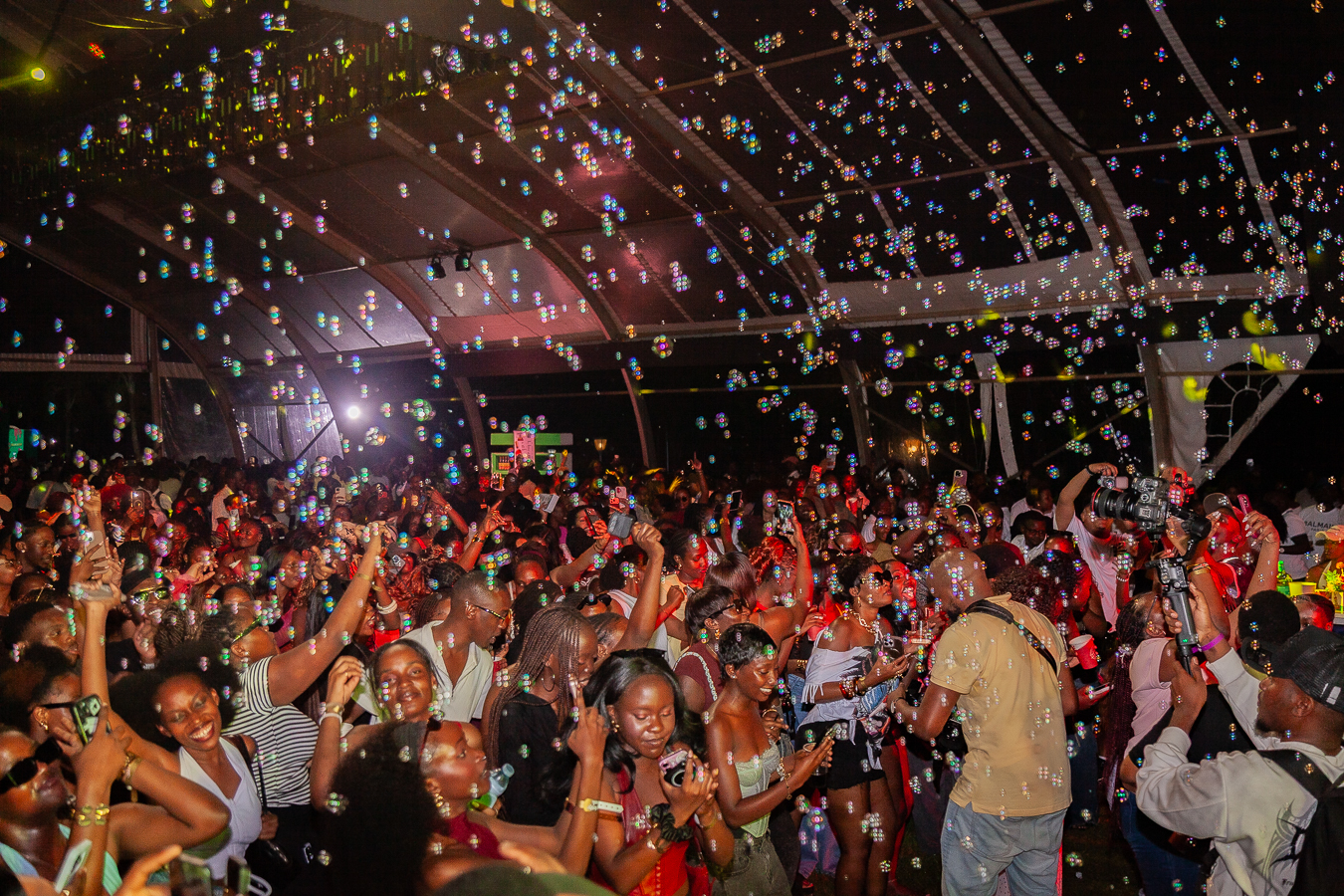 The crowd gets immersed in the Strictly Soul Experience at Mestil on Independence Day eve. Photo by Ranell Nsereko