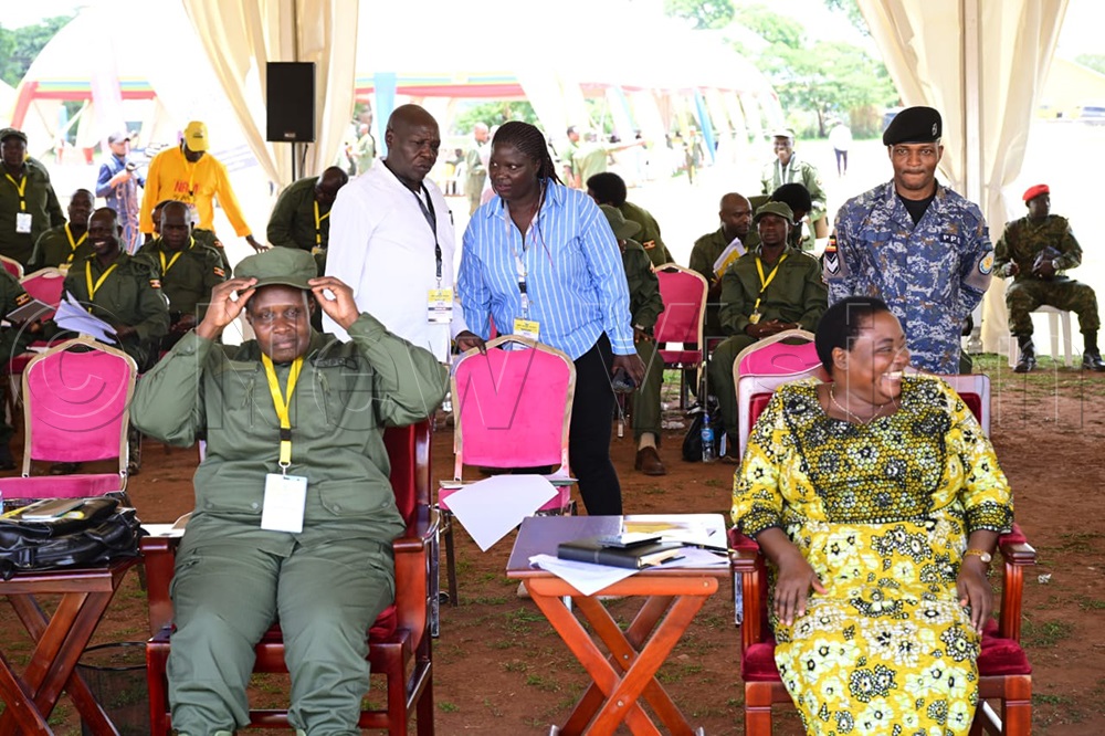 Vice President Jessica Alupo and Prime Minister Robinah Nabbanja.