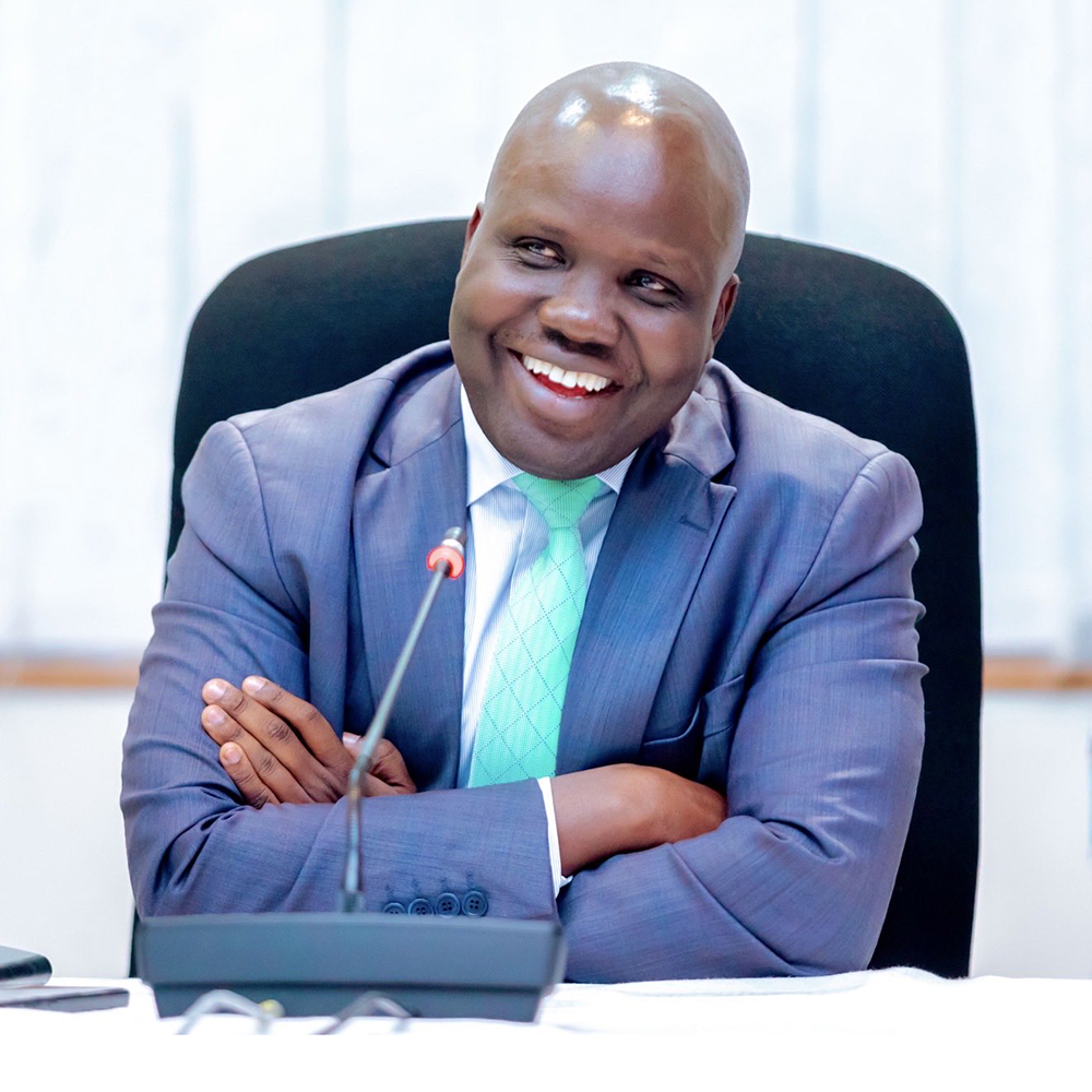 Hon. Andrea Aguer Ariik Malueth, Deputy Secretary General of the East African Community (EAC), chairing the meeting. (Courtesy)