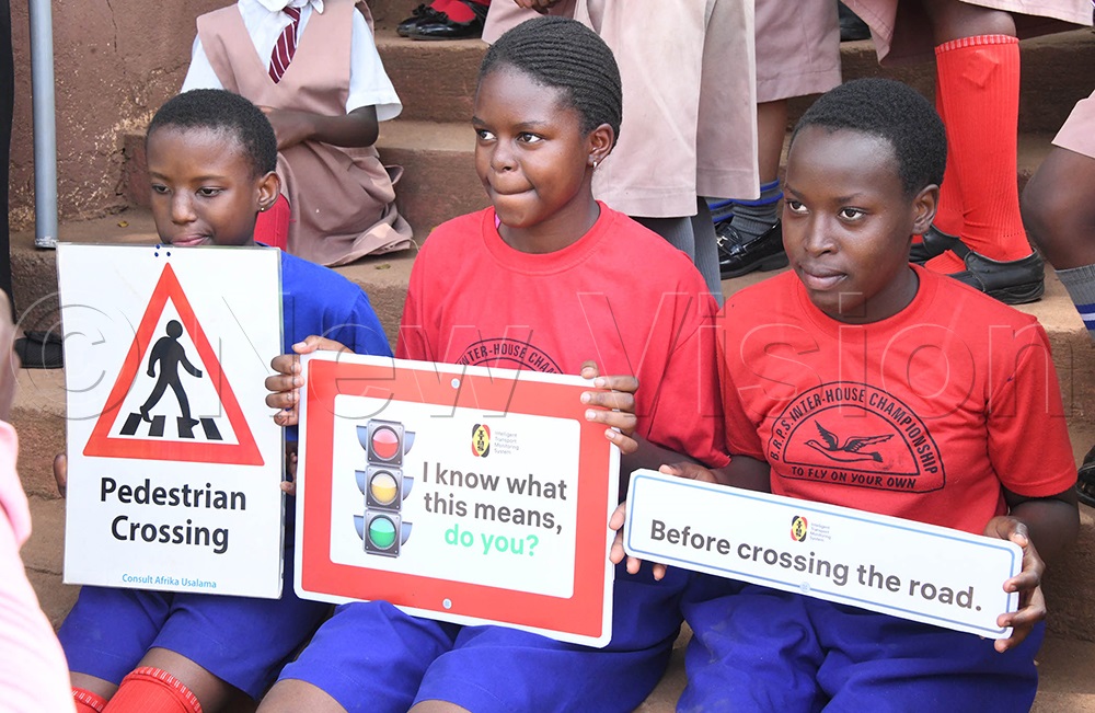 safety tips to young learners. (Credit: Mpalanyi Ssentongo)