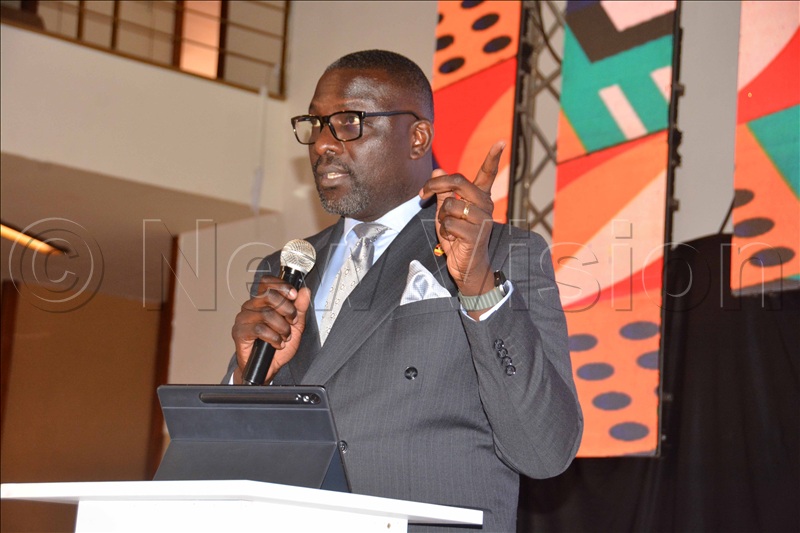 Industrial Court judge Justice Anthony Wabwire Musana urged NGOs and employers to follow the law when handling disciplinary matters and dismissals. (Photo credit: Francis Emorut)