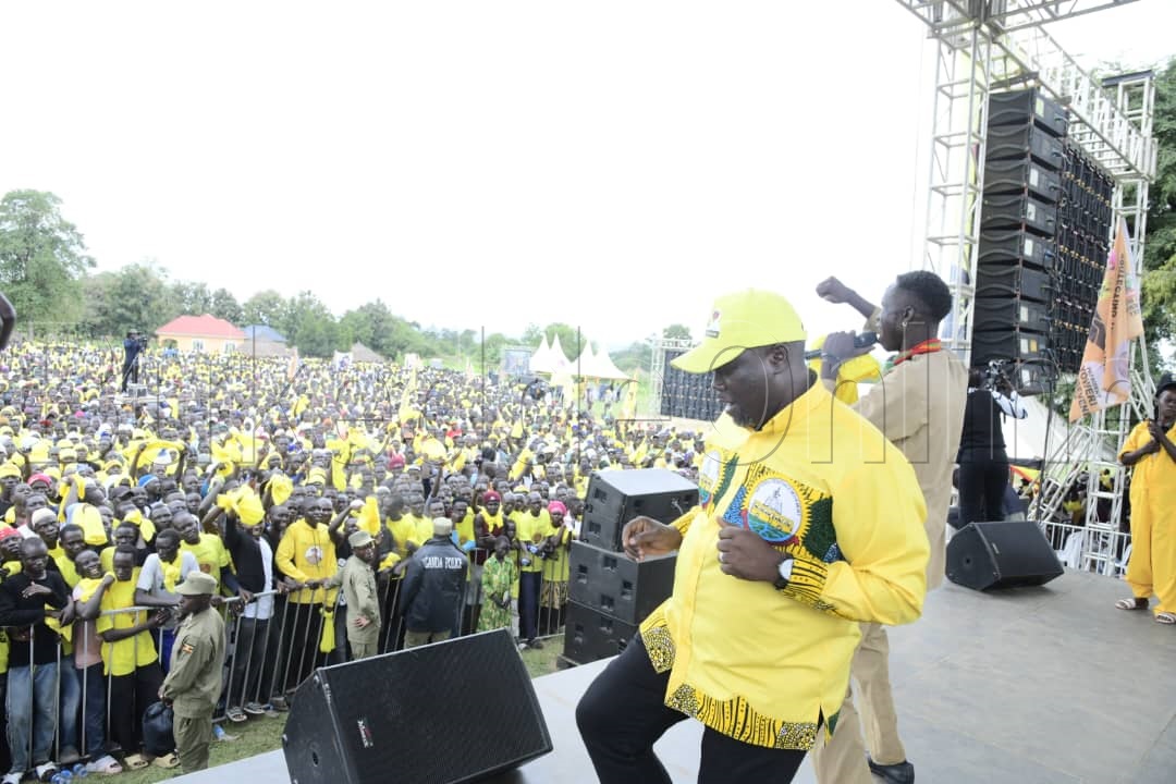 Pulezidenti Museveni mu Obongi district