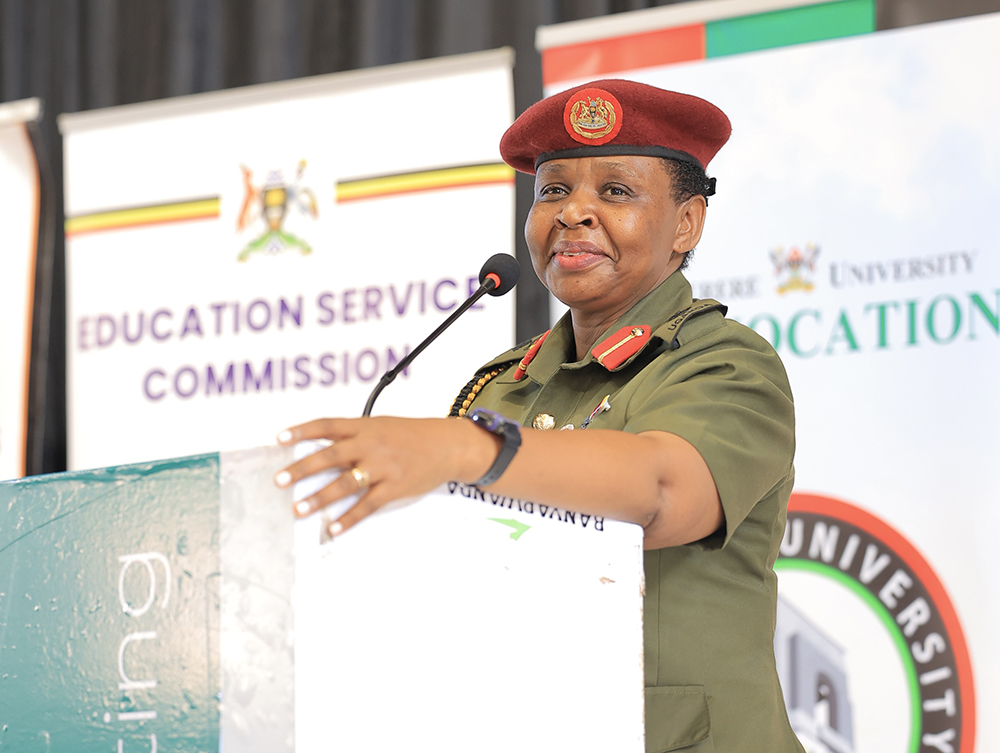 Head of the State House Investors Protection Unit (SHIPU), Col Edith Nakalema. (Courtesy) 